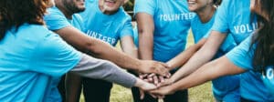 volunteers
